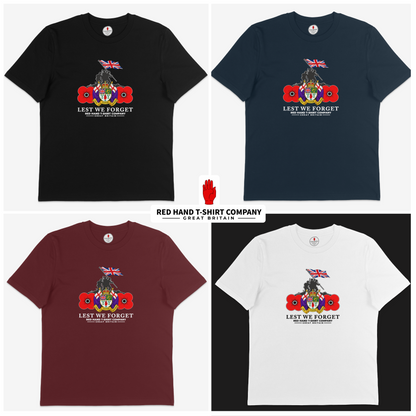 36th Ulster Division Lest We Forget T-shirt