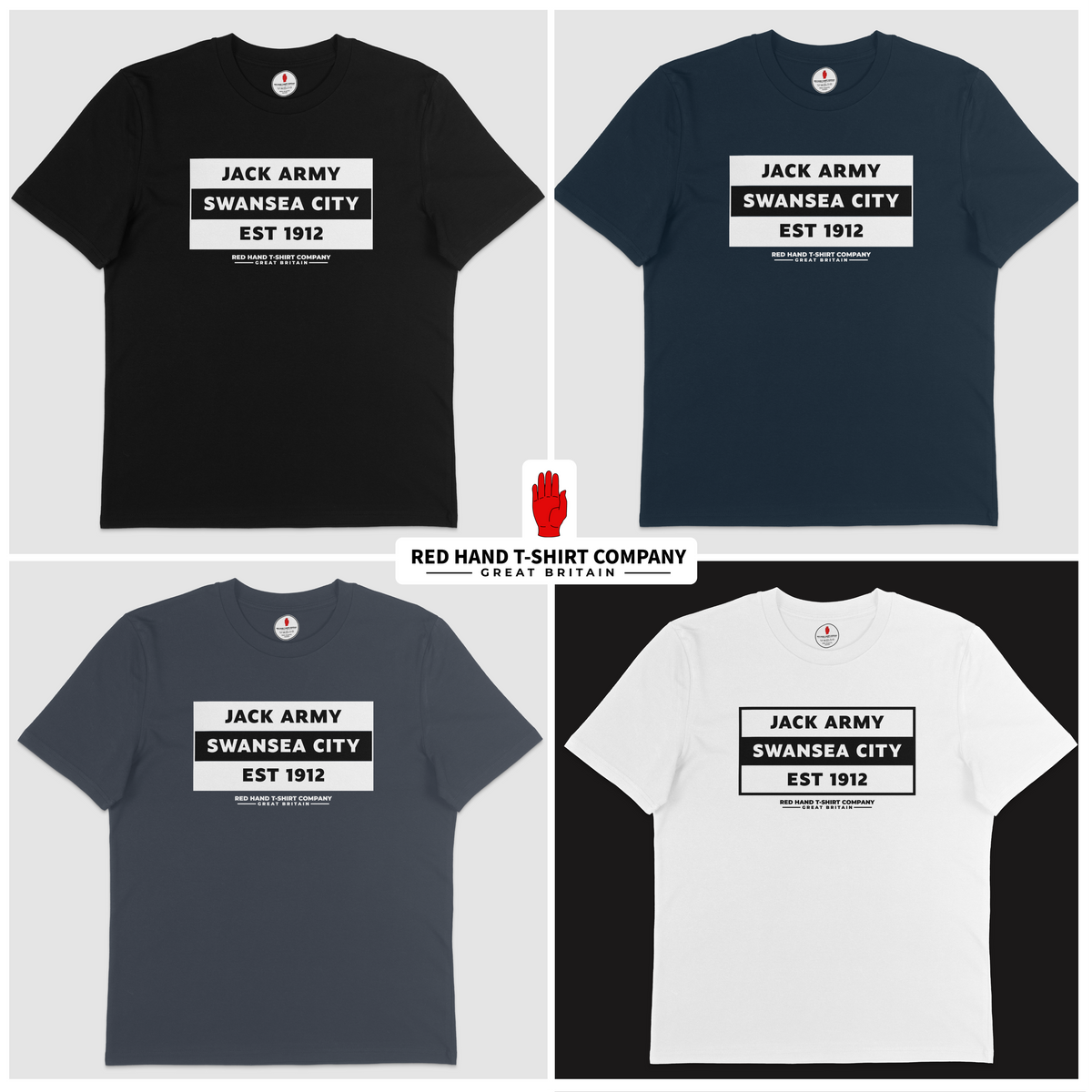 Swansea Jack Army T-shirt