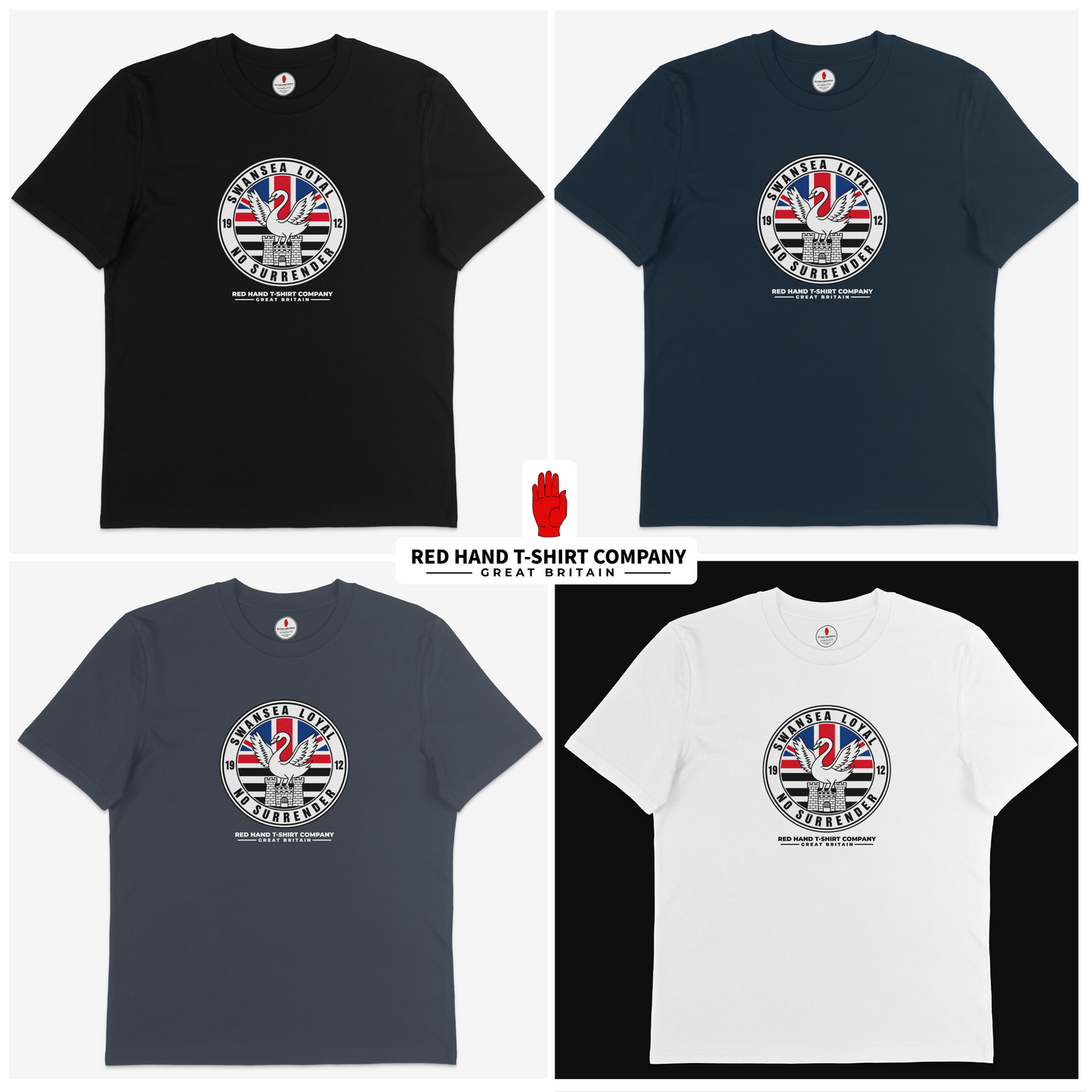 Swansea Loyal No Surrender T-shirt