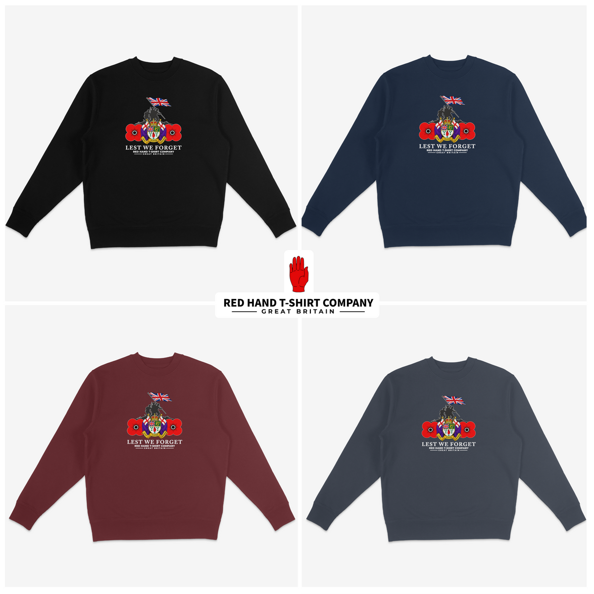 36th Ulster Division Lest We Forget Sweatshirt