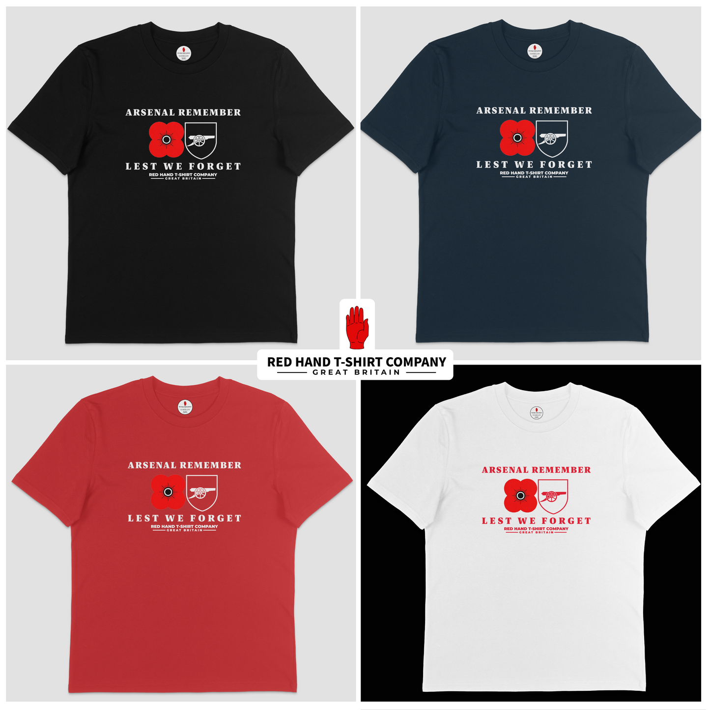Arsenal Remember T-shirt