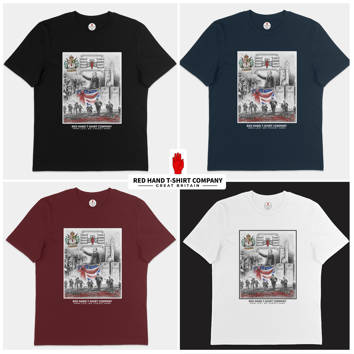 Ulster Volunteers Mural T-shirt