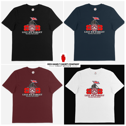 Hearts Lest We Forget T-shirt
