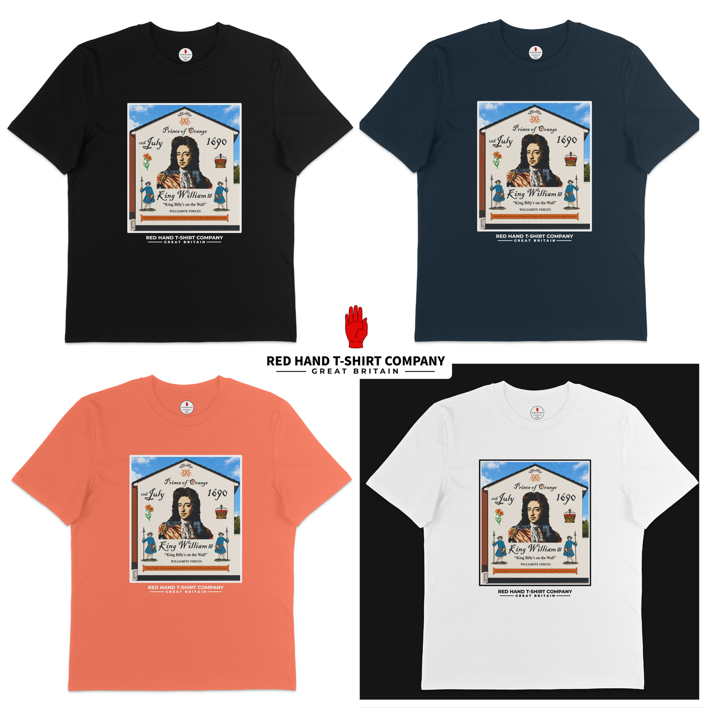 King Billys On The Wall 2.0 T-shirt