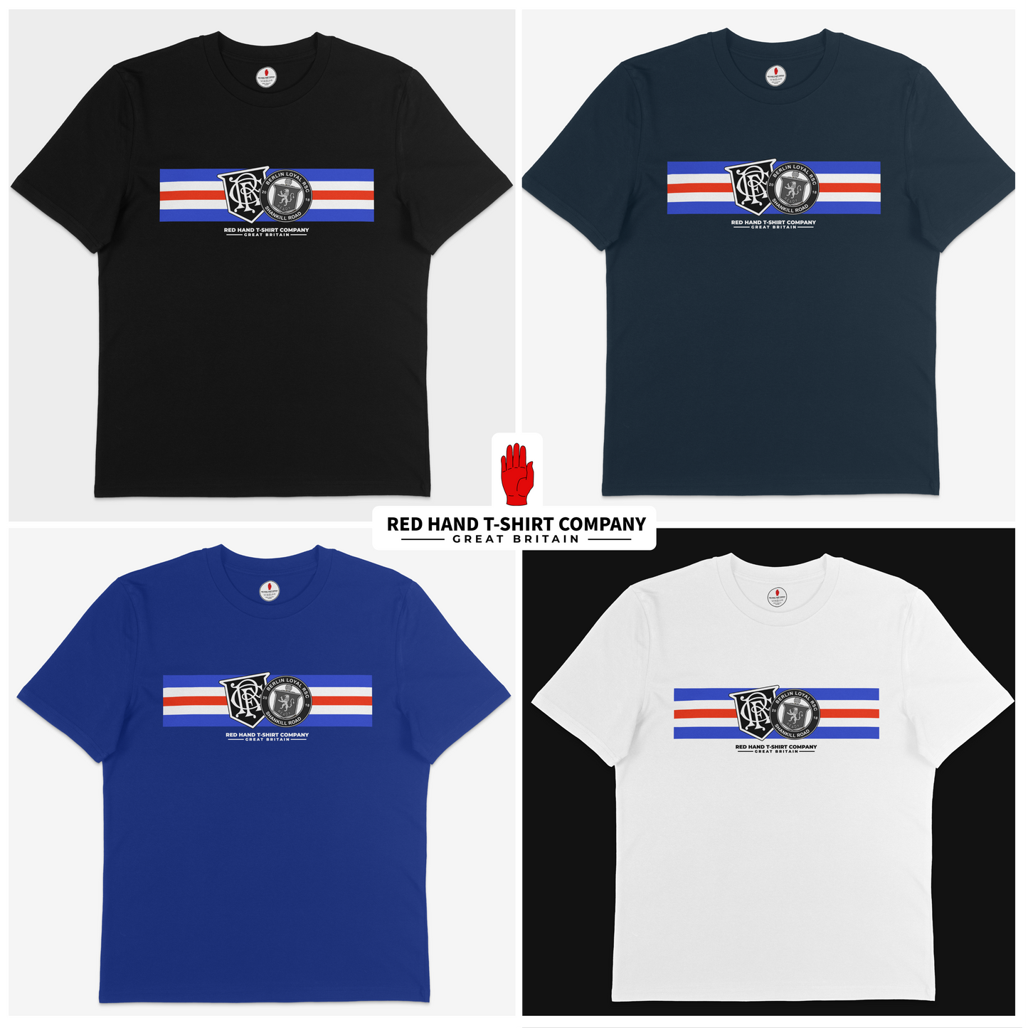 Berlin Loyal Five Stripe T-shirt