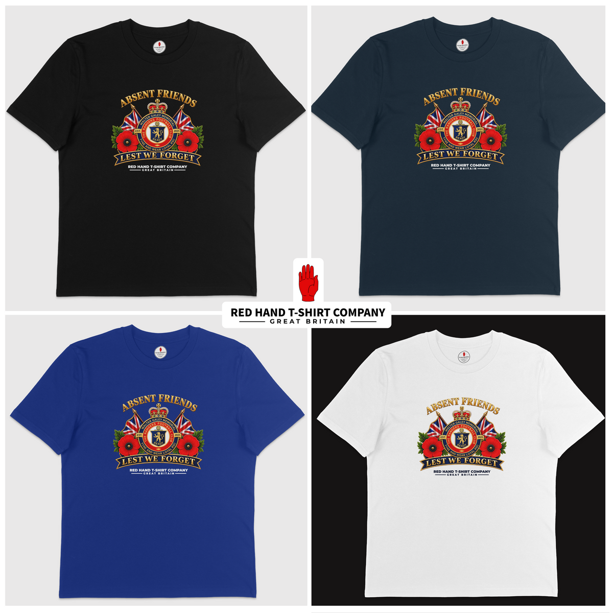 Walter Galey Absent Friends LWF T-shirt