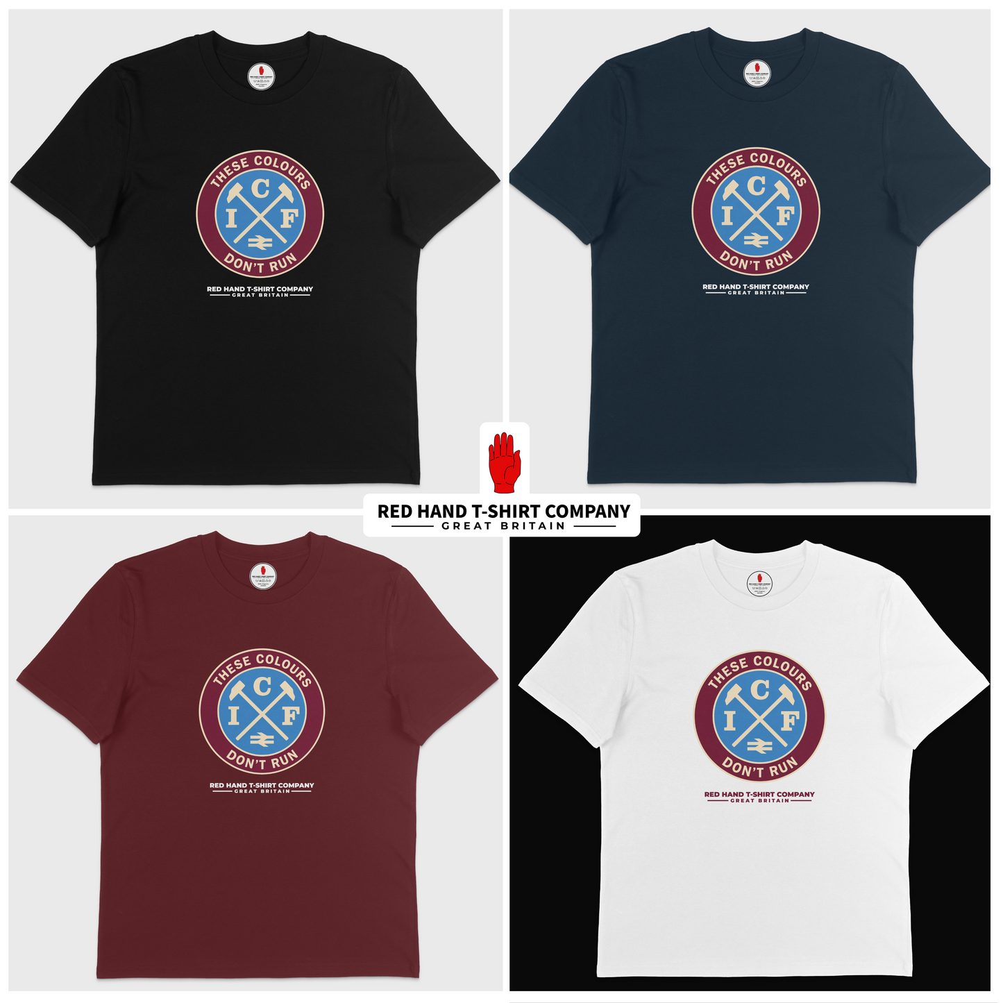West Ham These Colours Don't Run T-shirt