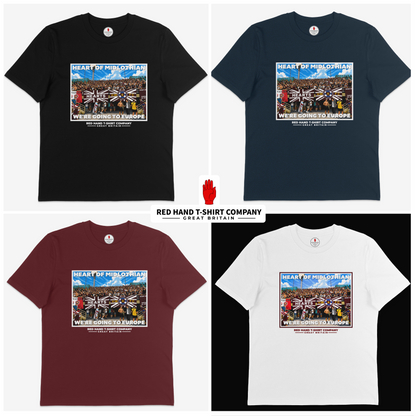 Hearts We're Going To Europe T-shirt