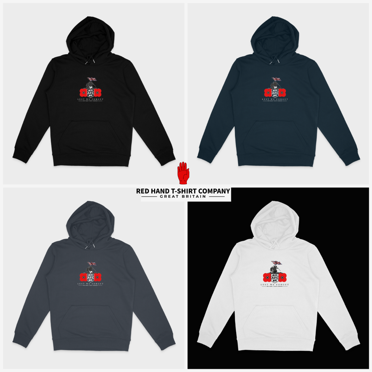 Airdrie Lest We Forget Hoodie