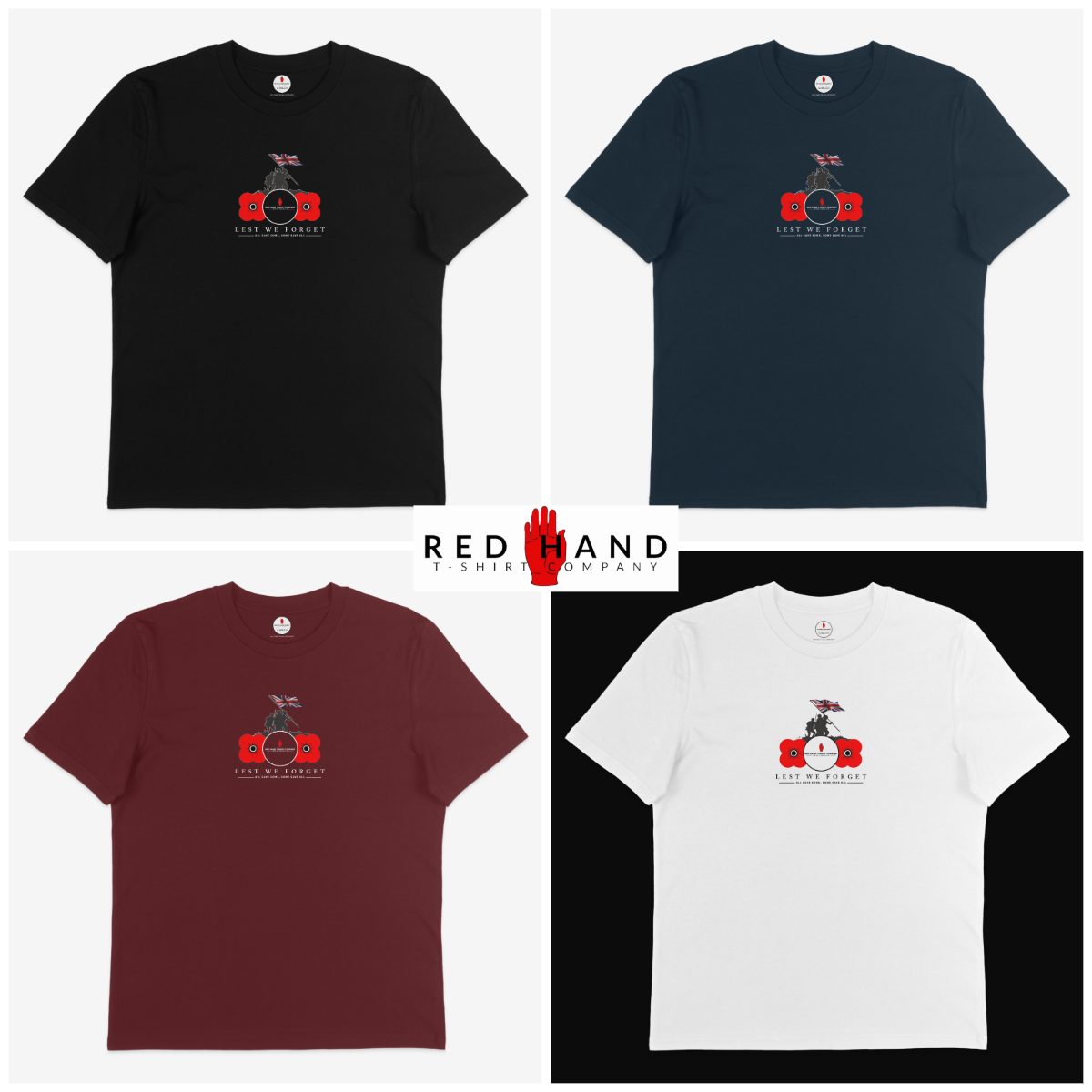 RHTC Lest We Forget T-shirt