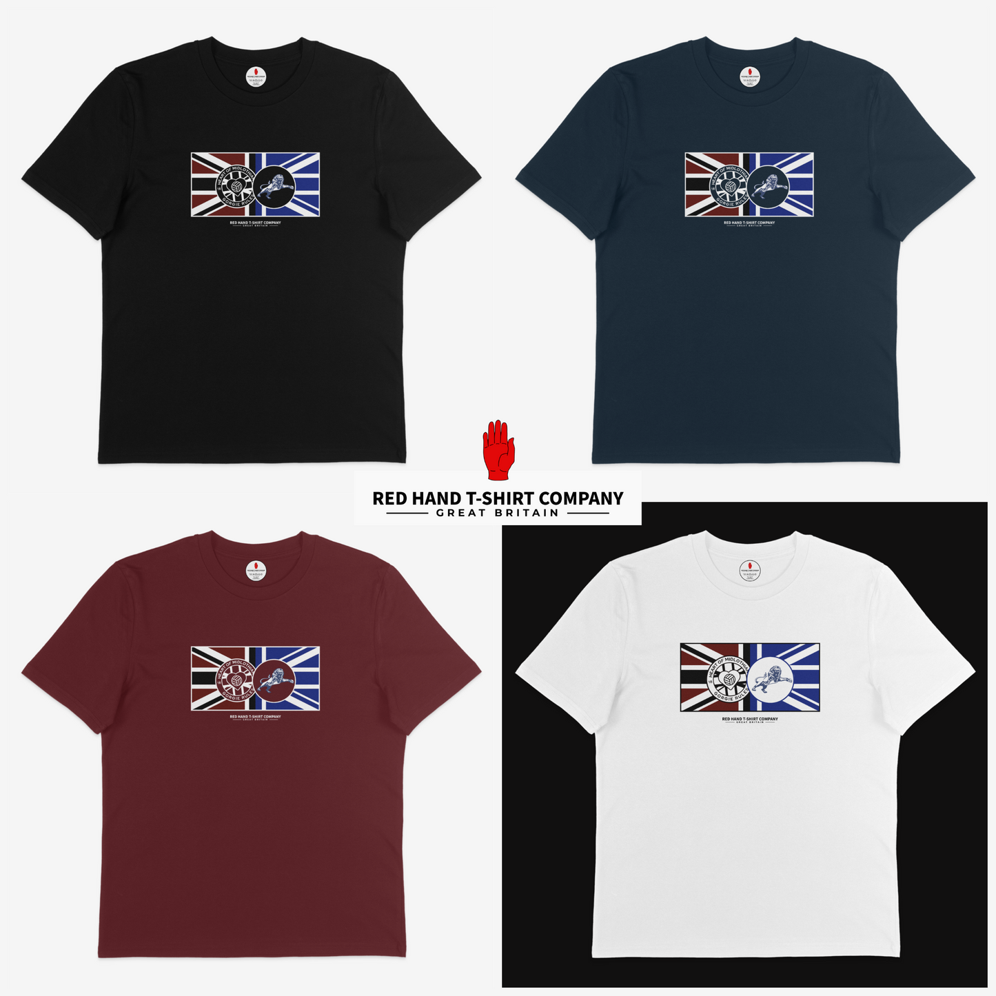 Millwall Hearts Flag T-shirt