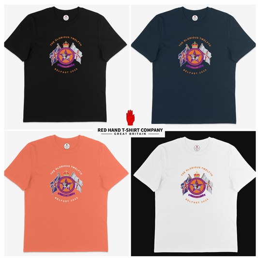 Tollcross Purple Star T-Shirt