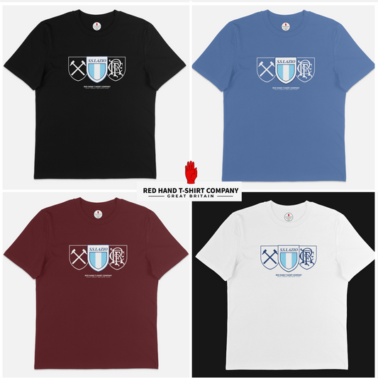 West Ham, Lazio, Rangers T-shirt