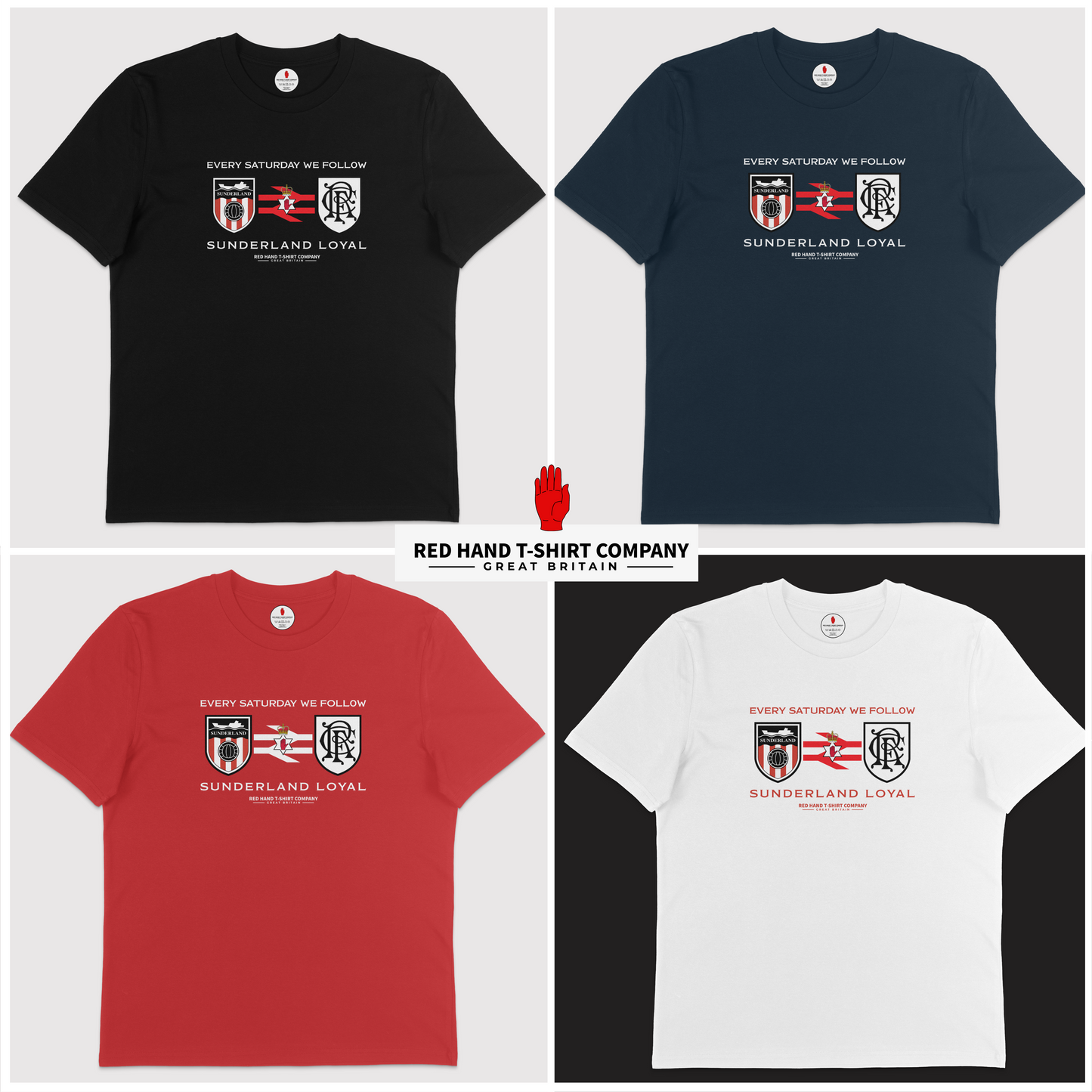 Sunderland Rangers Every Saturday We Follow T-shirt