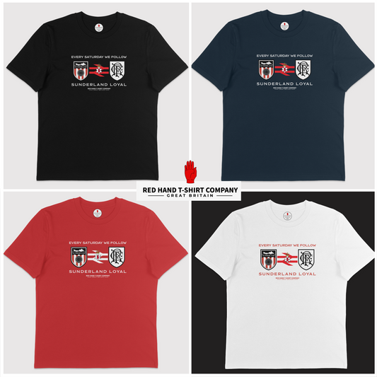 Sunderland Rangers Every Saturday We Follow T-shirt
