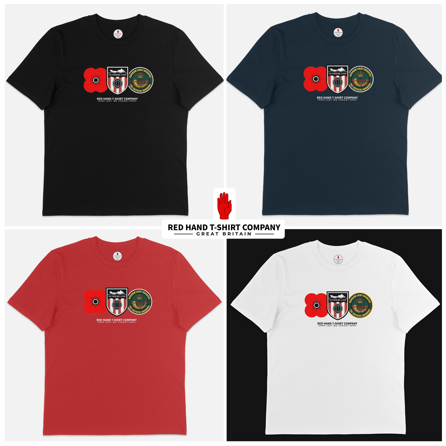 Sunderland The Faithful Durhams T-shirt