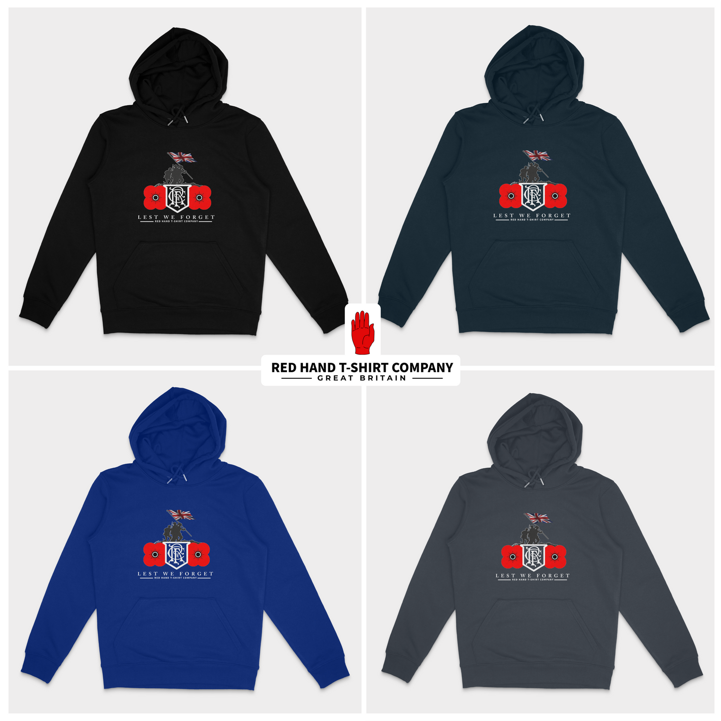Rangers Lest We Forget Hoodie