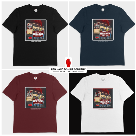 Hearts Away Days T-shirt