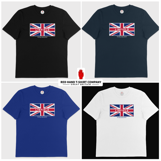 Linfield Union Jack T-shirt