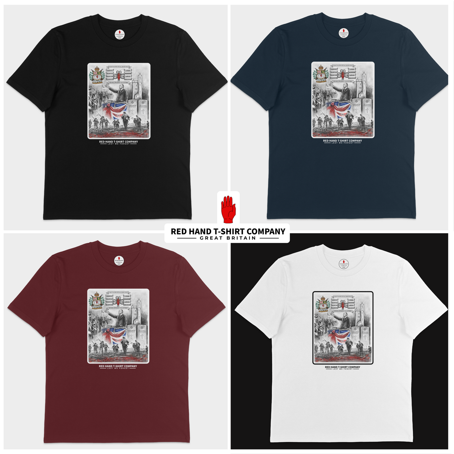 Ulster Volunteers Mural T-shirt