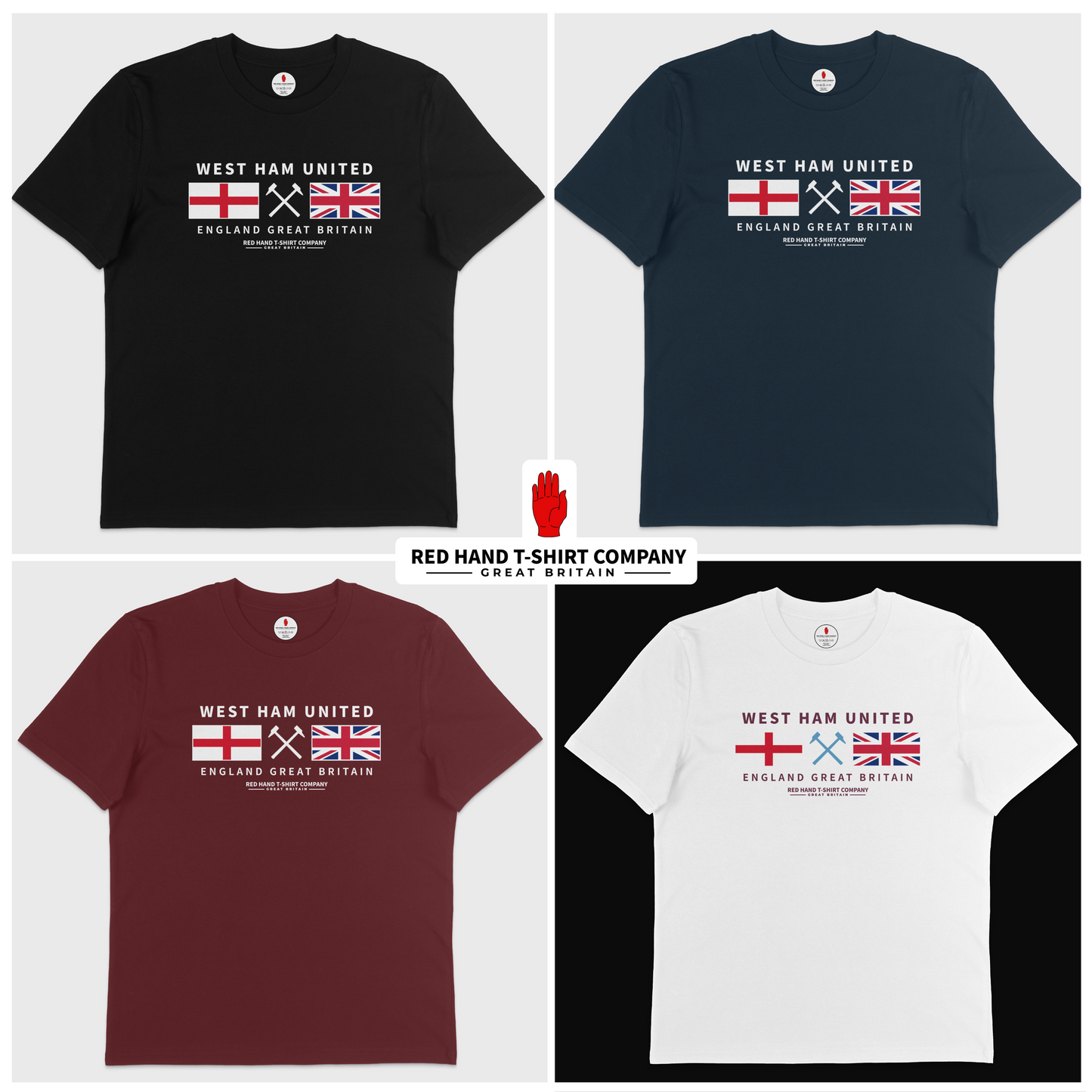 West Ham England GB T-shirt