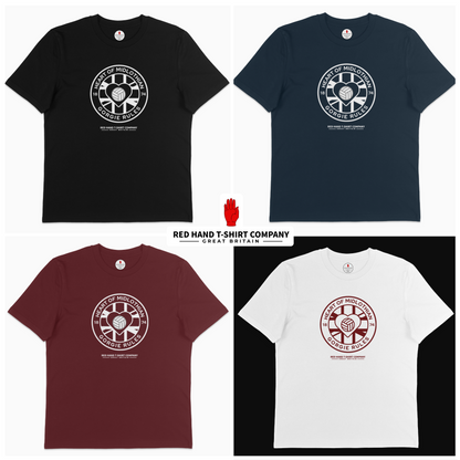 H.O.M Gorgie Rules Badge T-shirt