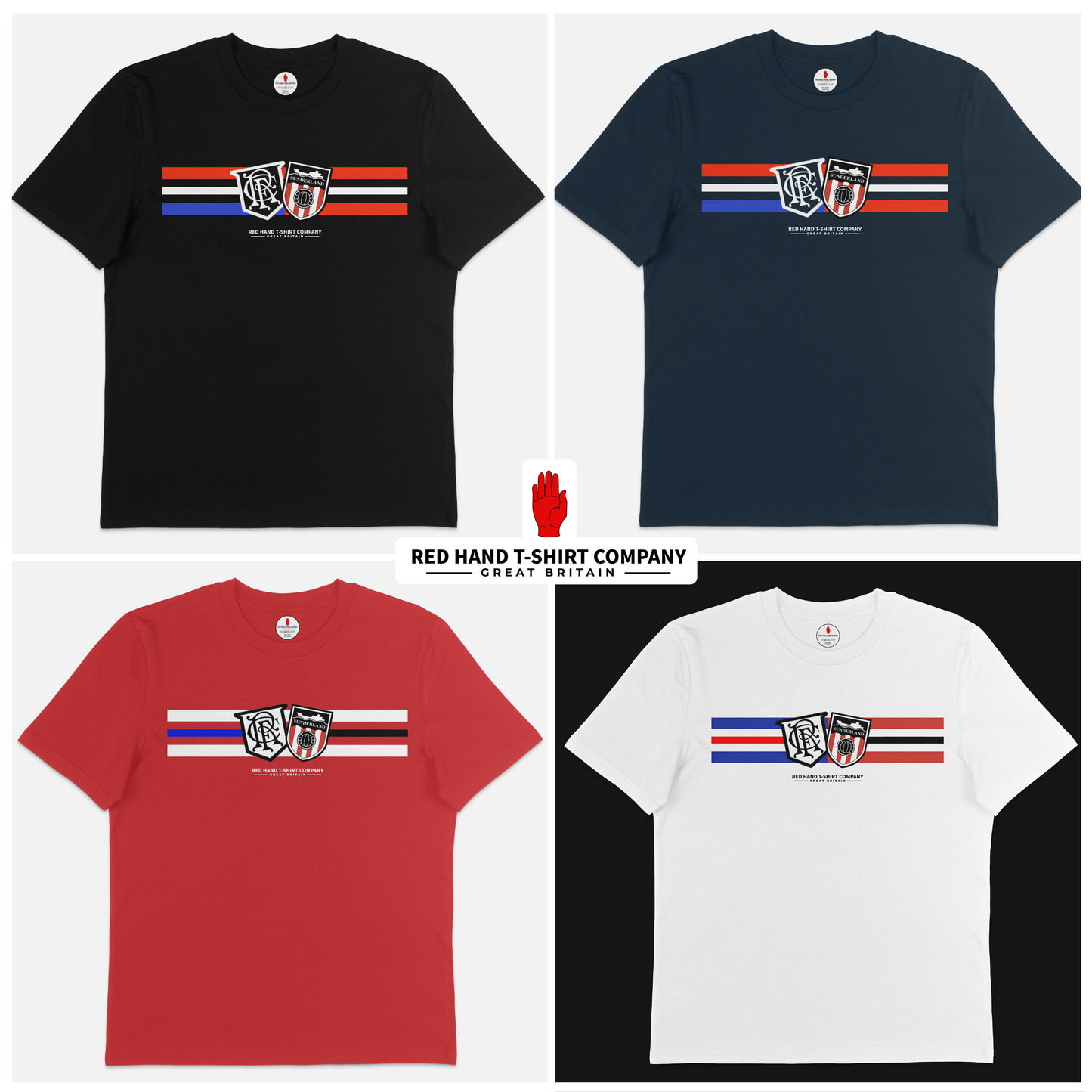 Sunderland Rangers Five Stripe T-shirt