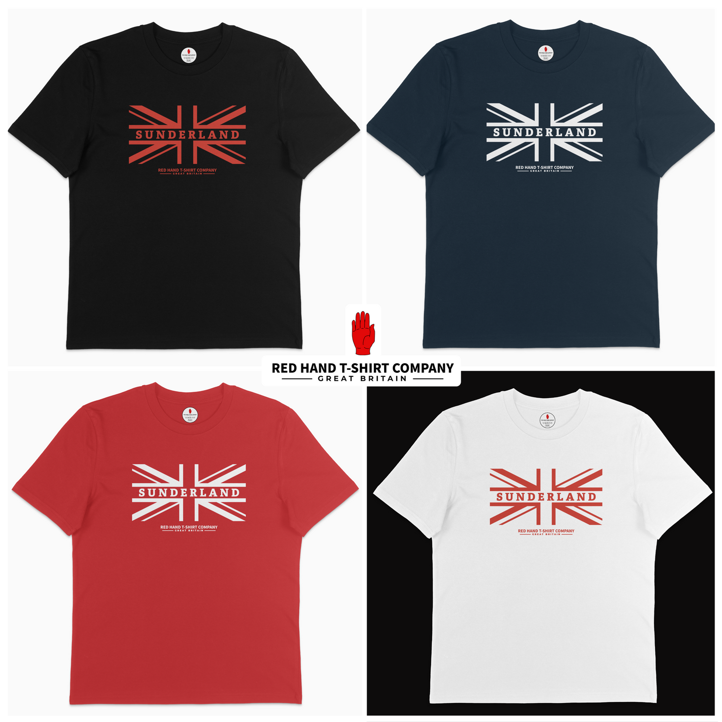 Sunderland Union Flag T-Shirt