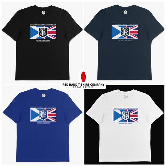 RFC Proudly Scottish Fiercely British T-shirt