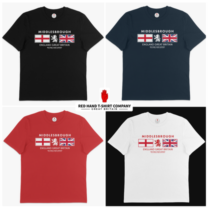 Middlesbrough England GB T-shirt