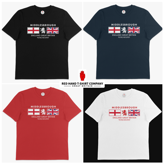 Middlesbrough England GB T-shirt