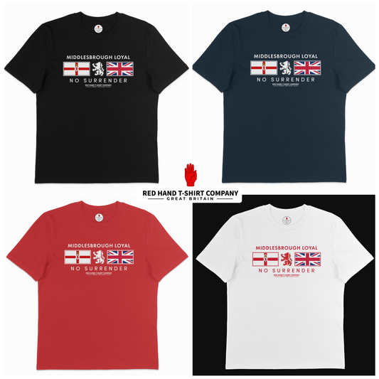Middlesbrough Loyal No Surrender T-shirt
