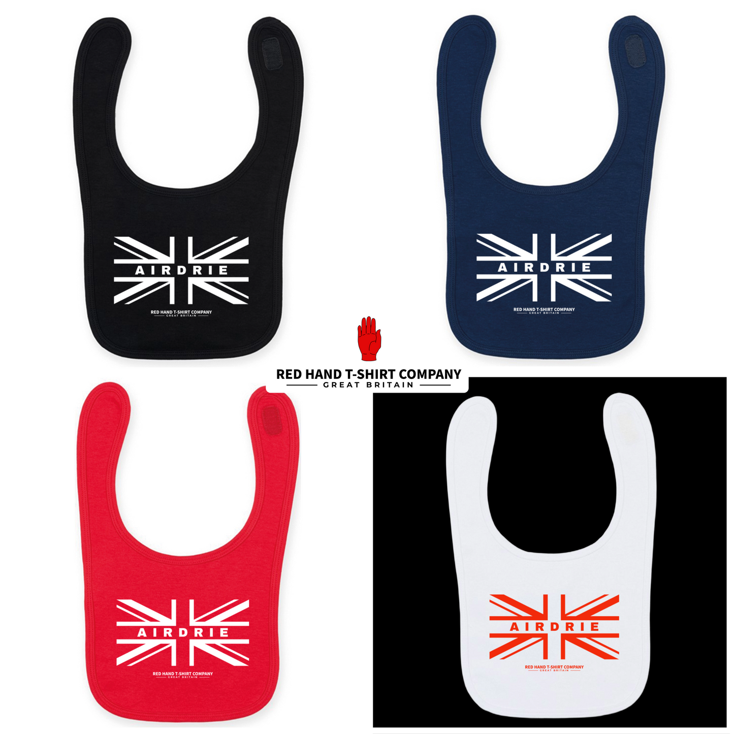 Airdrie Union Flag Bib