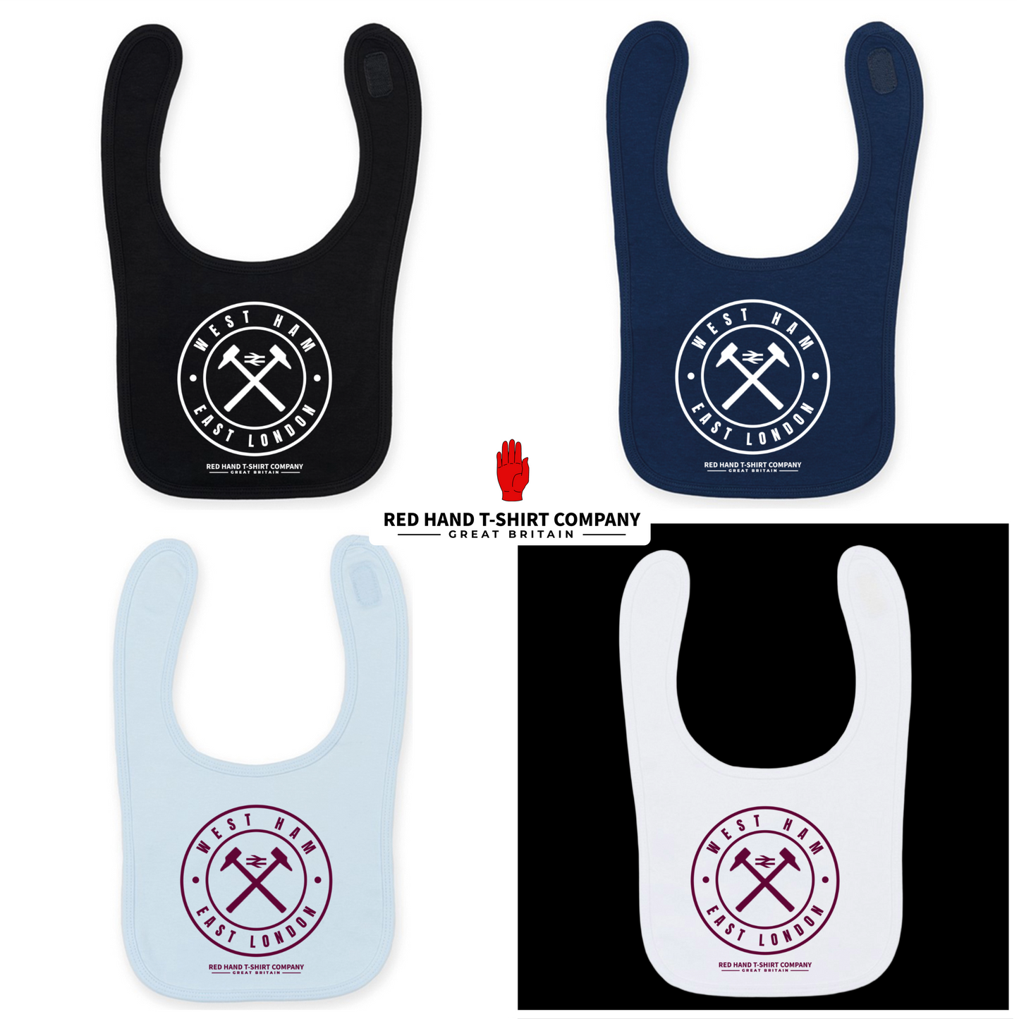West Ham East London Bib