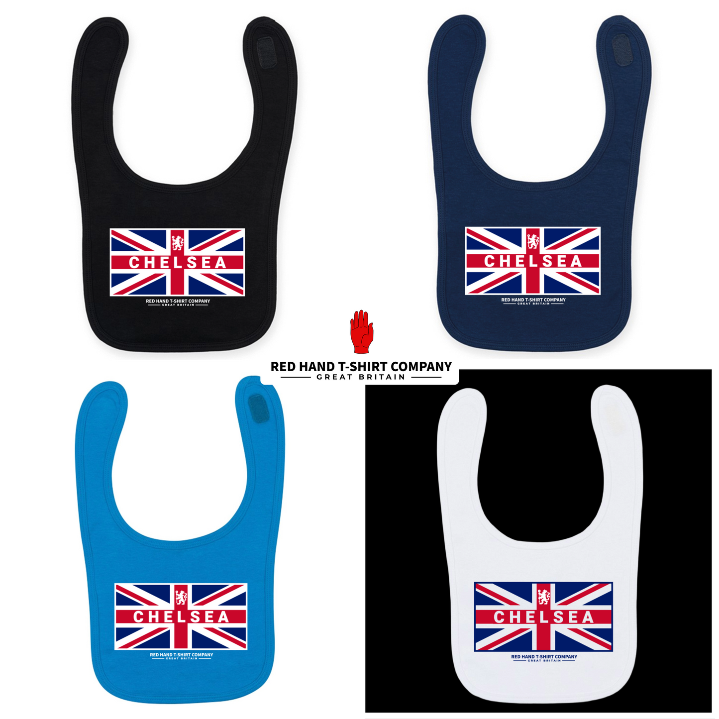 Chelsea Union Jack Bib