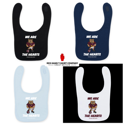 Hearts Bulldog Bib