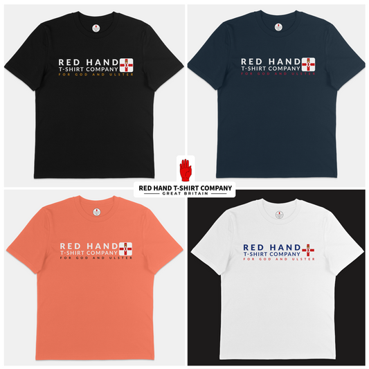 RHTC For God And Ulster Banner T-shirt