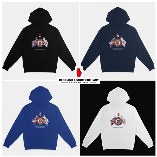 Walter Galey Crossed Flags Hoodie