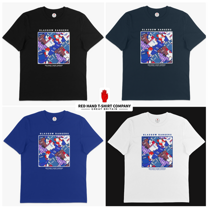 Glasgow Rangers Retro Kit T-shirt