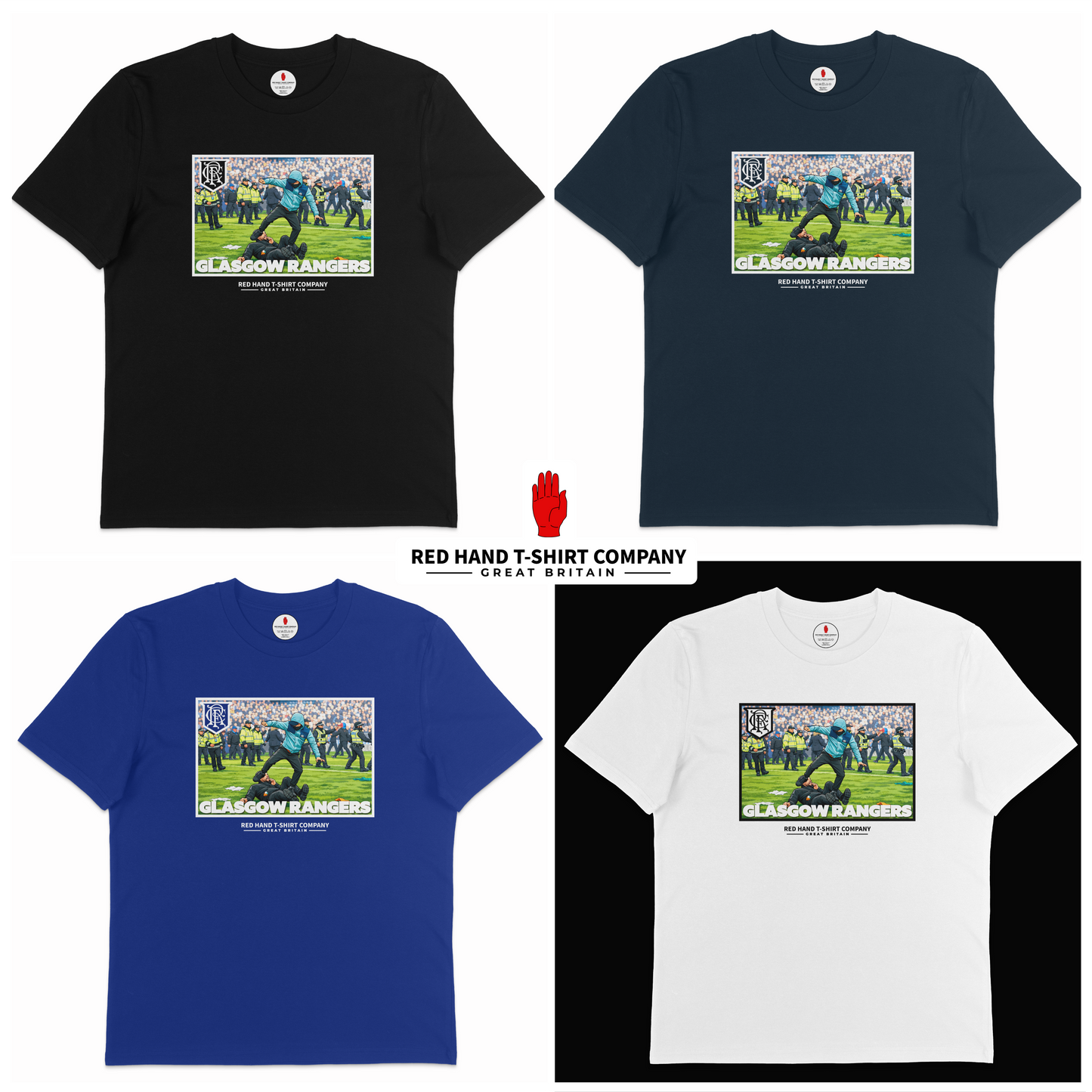 Glasgow Rangers Fear No Foe T-shirt