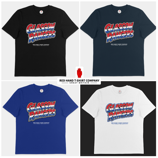Glasgow Rangers Graffiti T-shirt