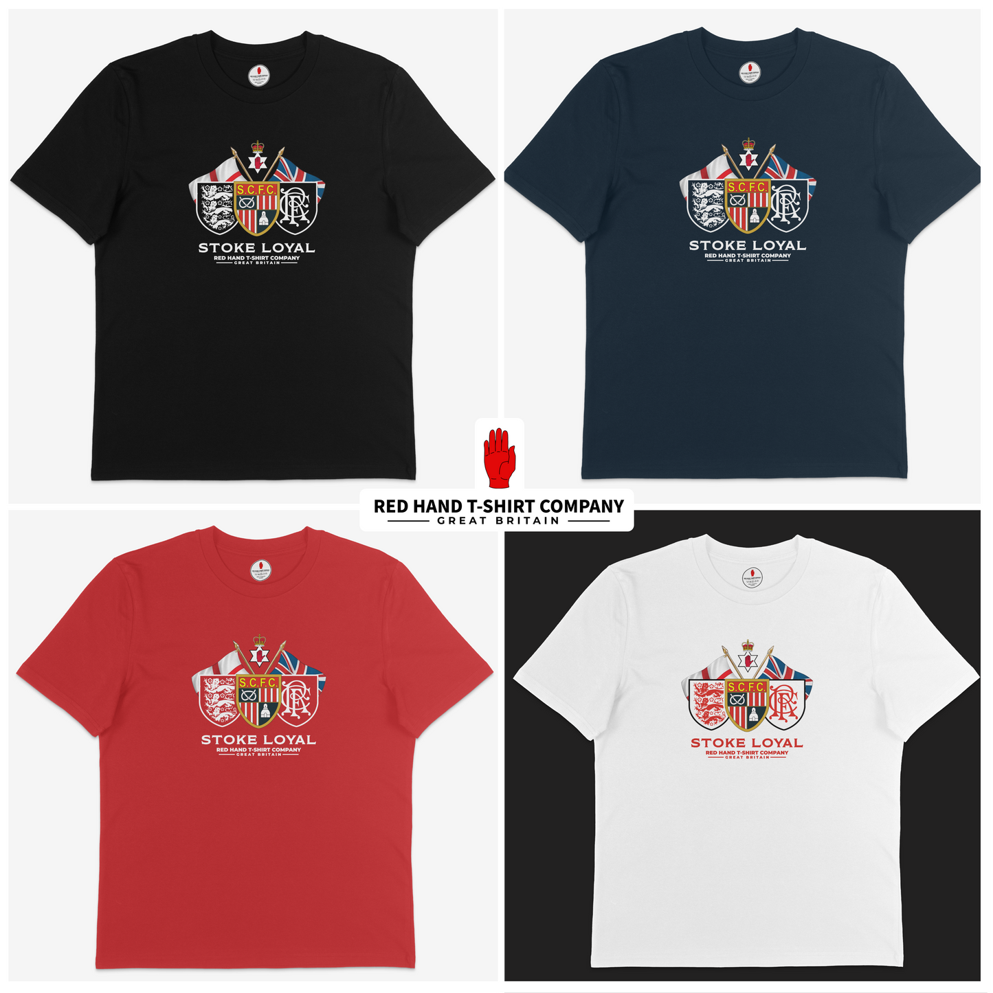 Stoke, England, Rangers T-shirt