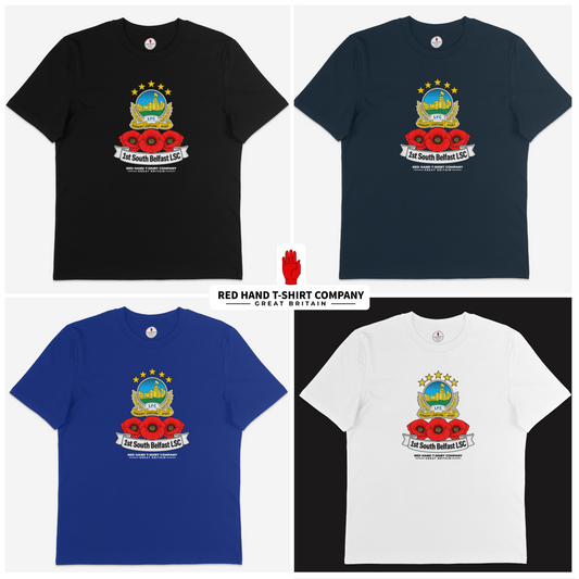 1st South Belfast Poppy T-shirt