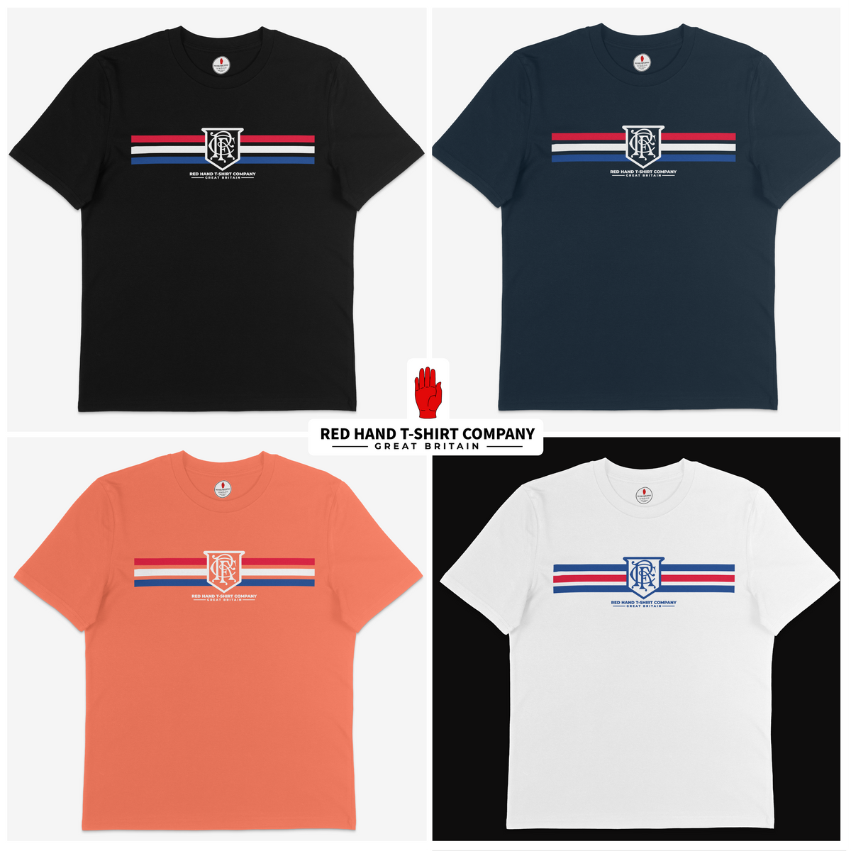 Rangers Three Stripe T-shirt