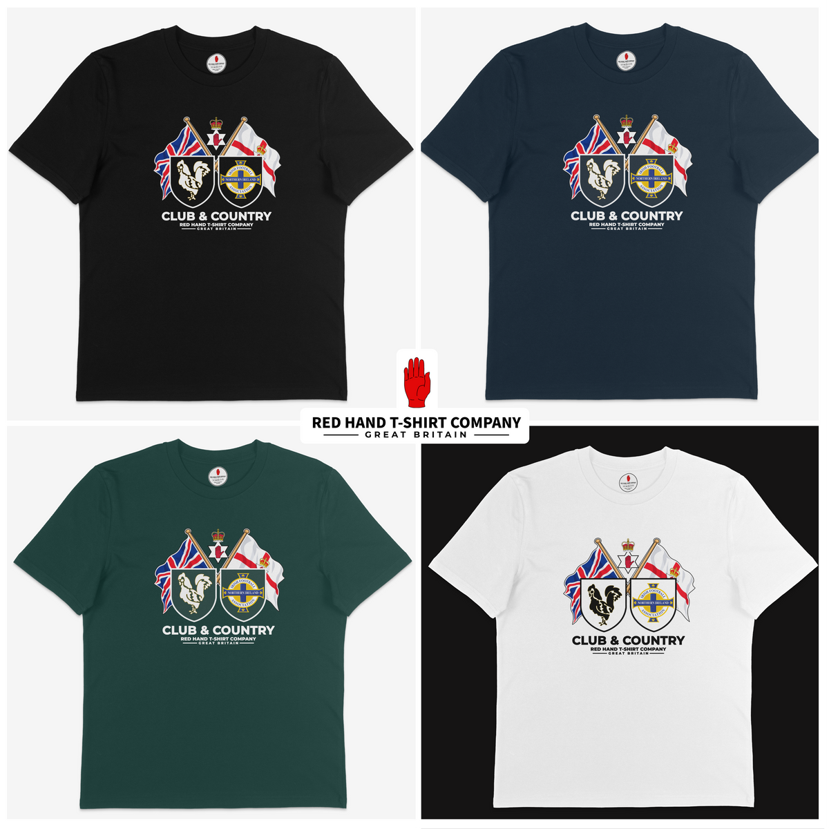 Glentoran Club & Country T-shirt