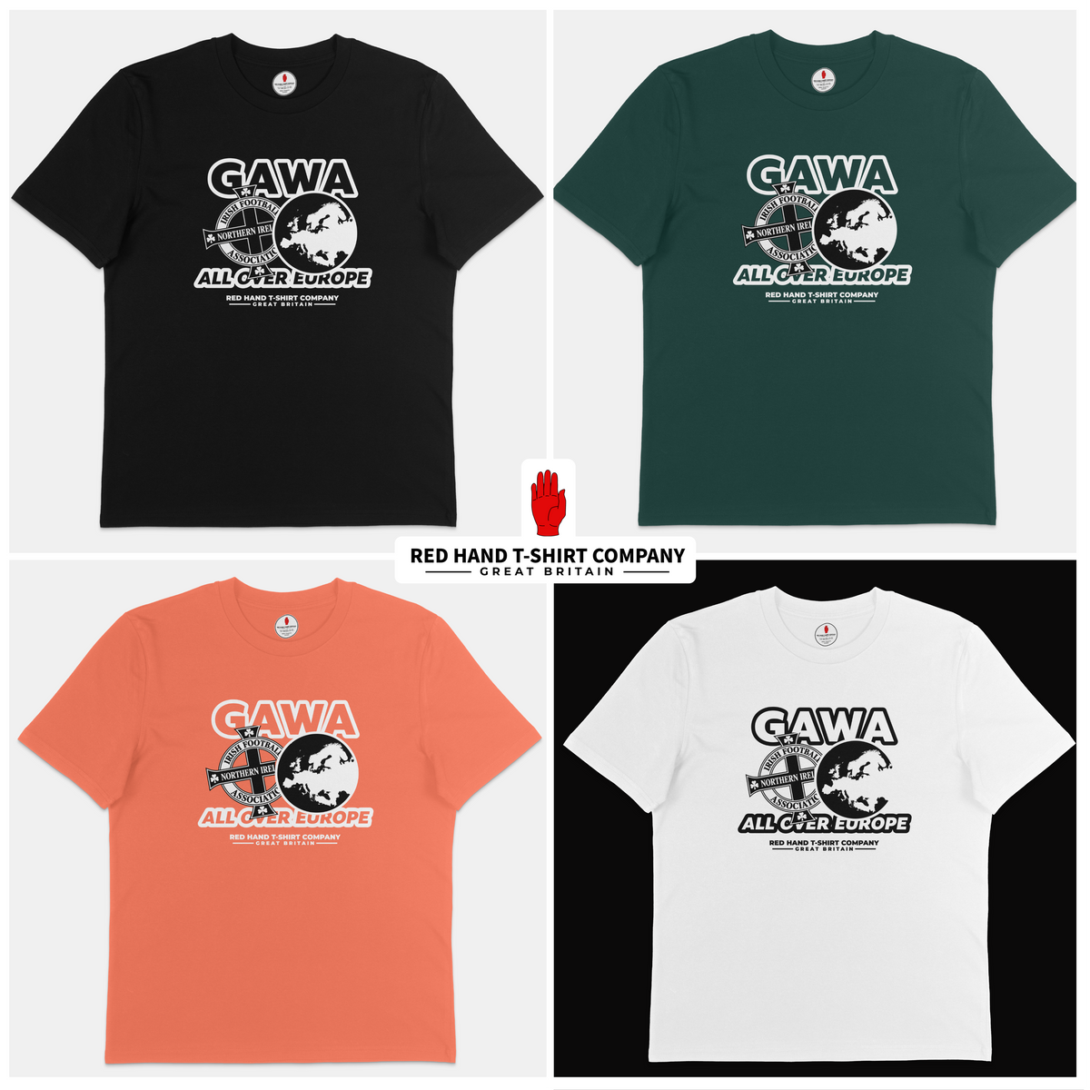 GAWA All Over Europe T-Shirt