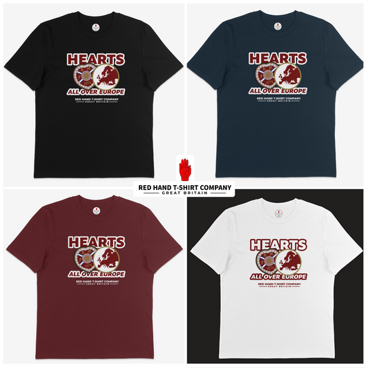 Hearts All Over Europe T-shirt