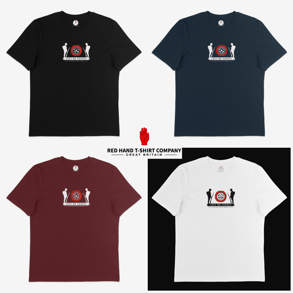 Hearts Two Soldiers T-shirt