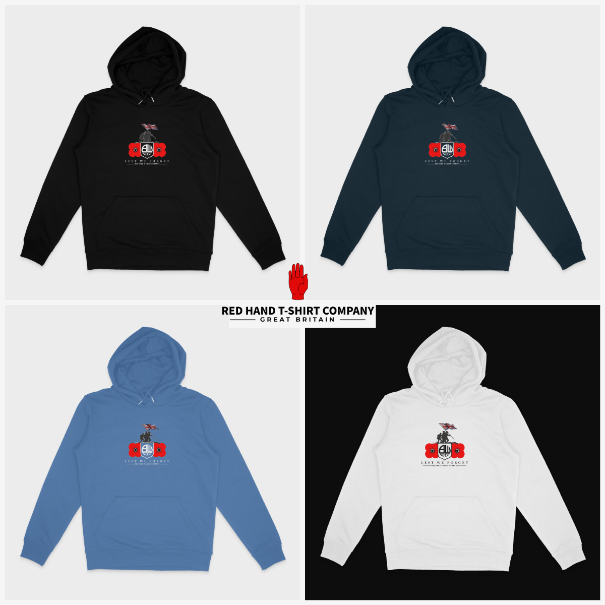 Bolton Lest We Forget Hoodie