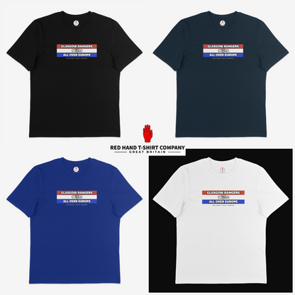 Glasgow Rangers All Over Europe 
T-shirt